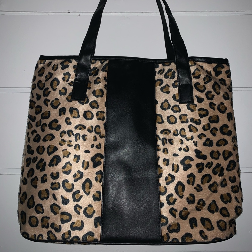 Leopard Print Tote